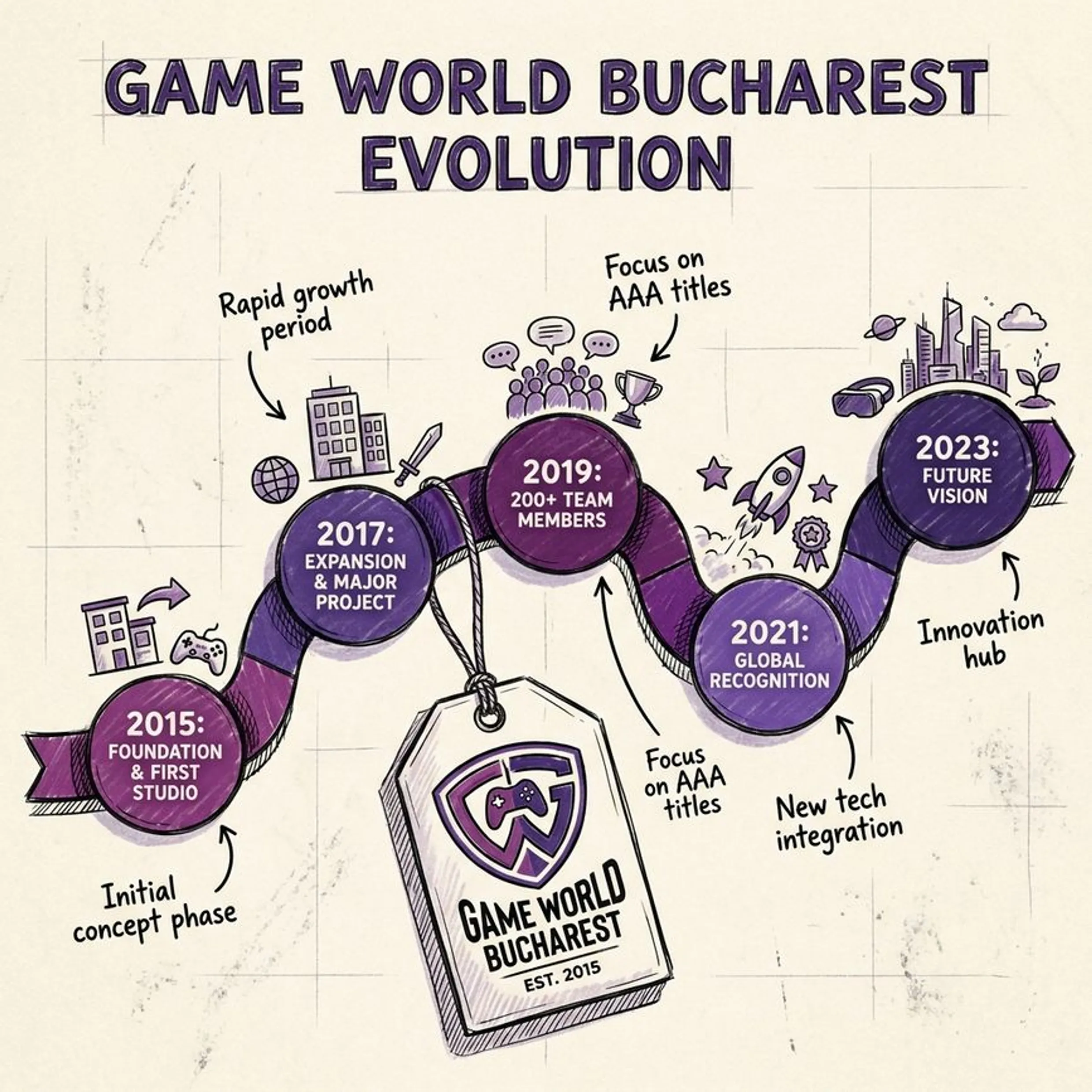 Istoria și evoluția Game World Bucharest